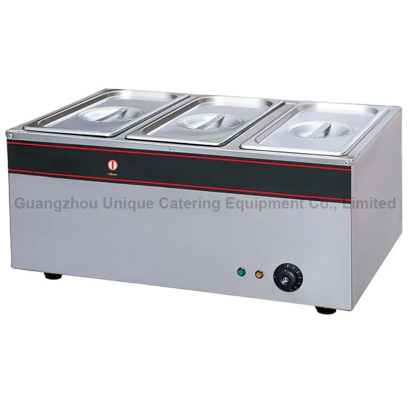 Bain-marie électrique à 3 bacs