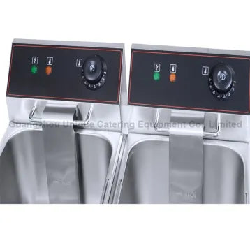 Friteuse électrique à double réservoir de 8 L